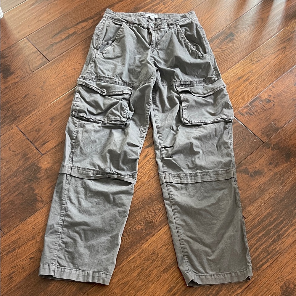 GARAGE Gray Cargo Pants